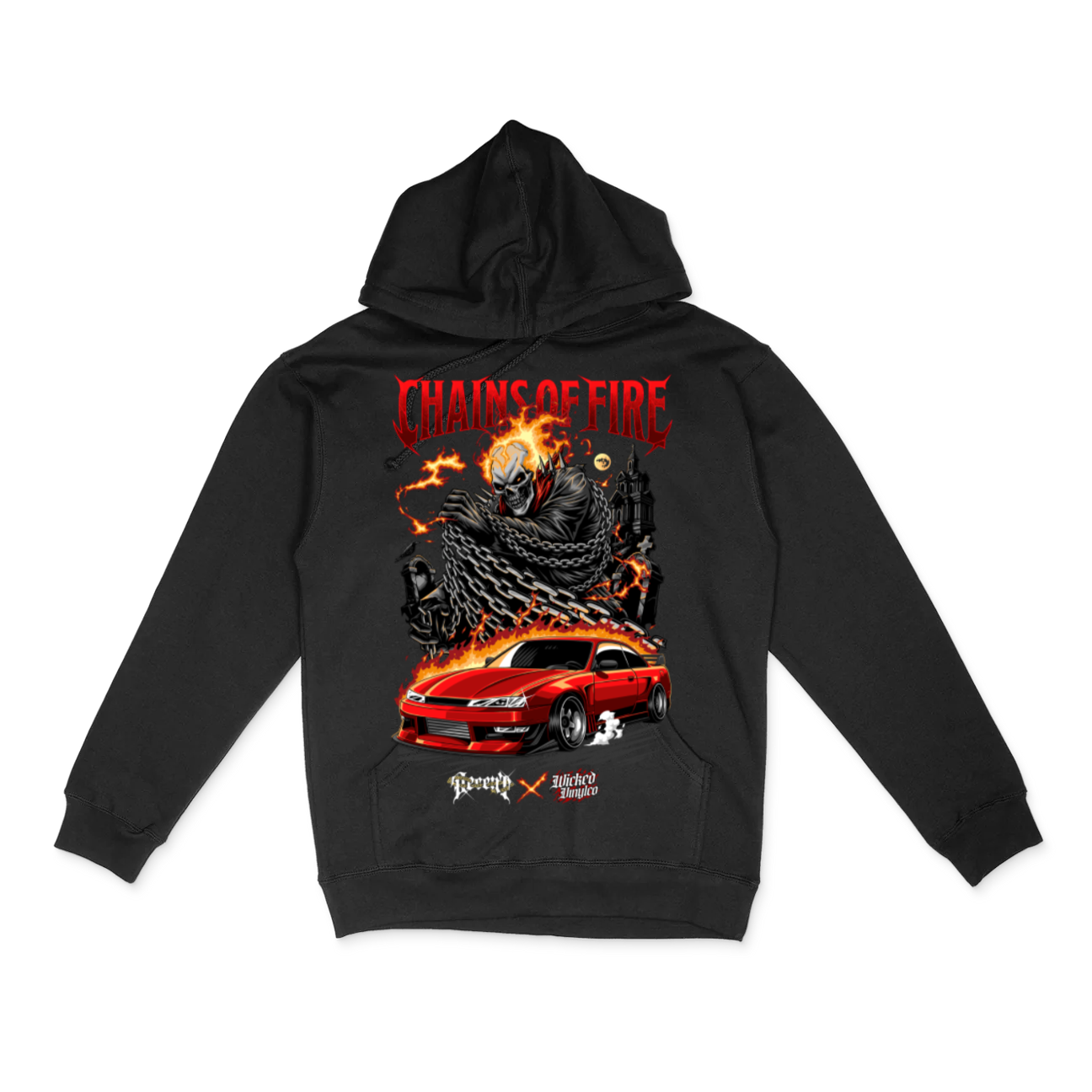 CHAINS OF FIRE HOODIE