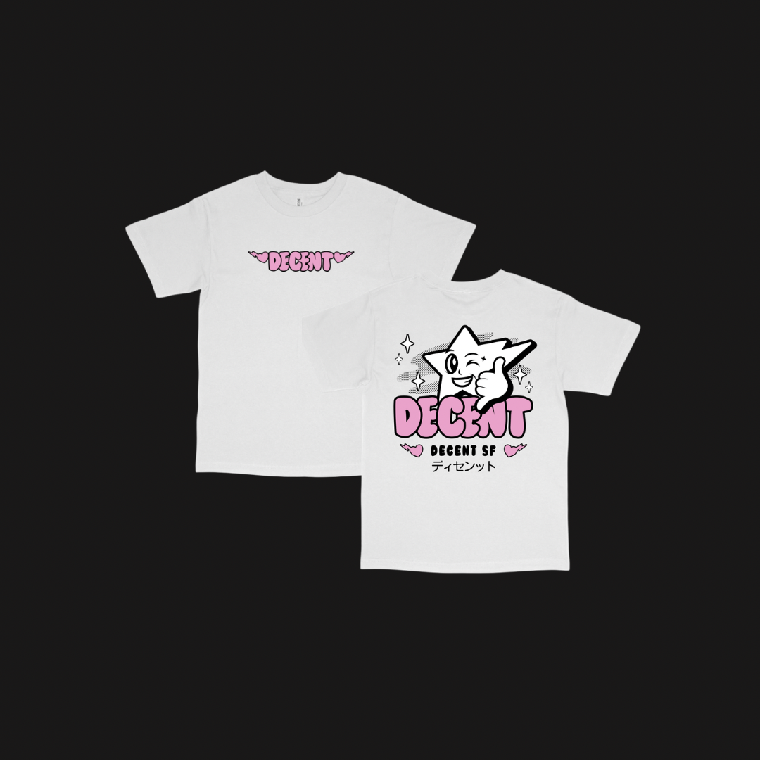 PINK HEARTSTA TEE