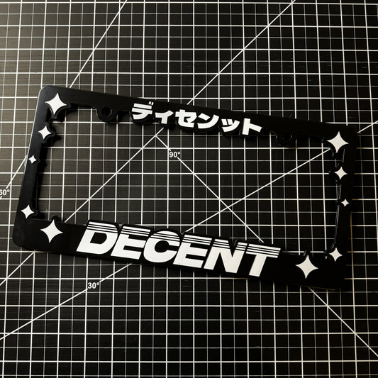 V4 LOGO PLATE FRAME